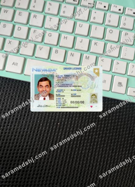 USA Nevada driving license 2021-present photolook front